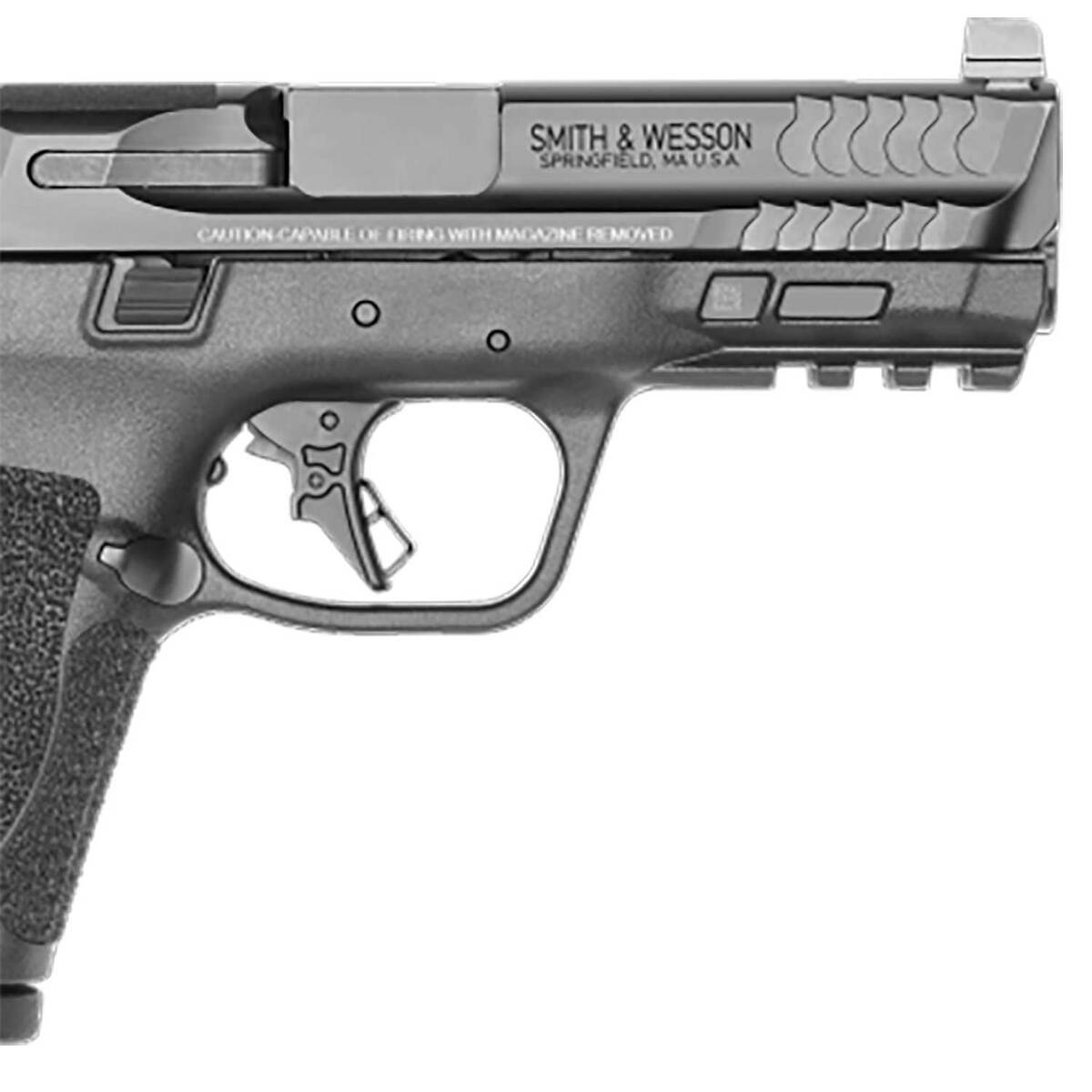 Smith & Wesson M&P M2.0 Compact 9mm Luger 4in Matte Black Pistol - 15+1 Rounds - Black Smith & Wesson M&P M2.0 Compact 9mm Luger 4in Matte Black Pistol - 15+1 Rounds - Black