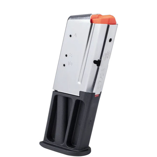 Smith Wesson MP Magazine SilverBlack 57x28mm Magazine 10 Rounds Silver Black Smith Wesson MP Magazine SilverBlack 57x28mm Magazine 10 Rounds Silver Black