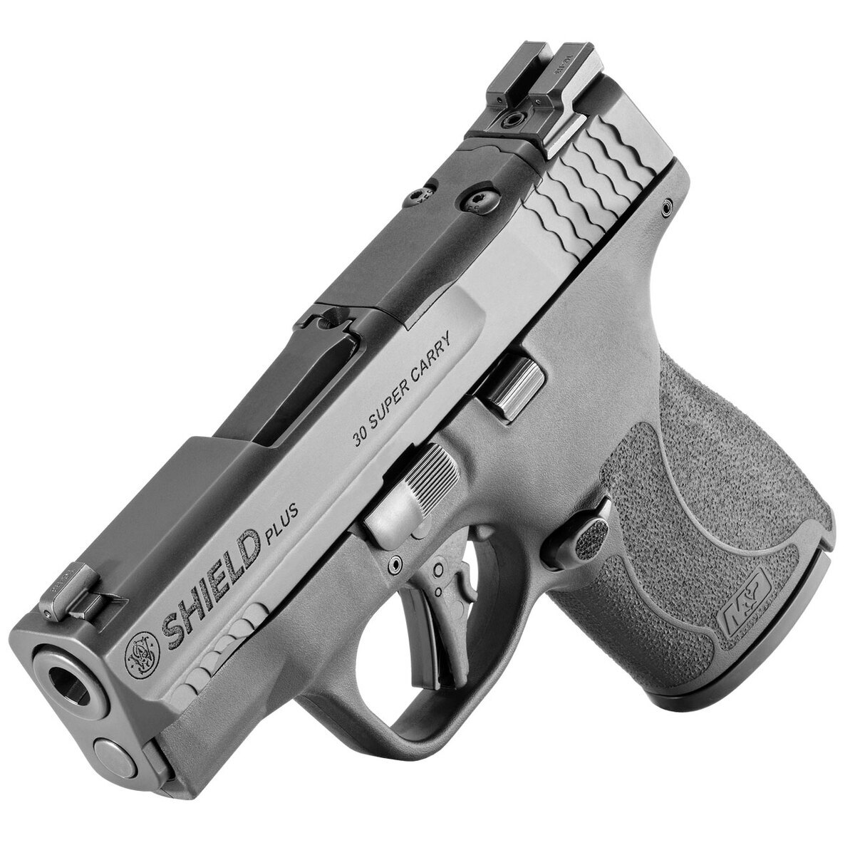 Smith & Wesson M&P Shield Plus 30 Super Carry 3.10in Black Pistol - 13+1 Rounds - Black Smith & Wesson M&P Shield Plus 30 Super Carry 3.10in Black Pistol - 13+1 Rounds - Black