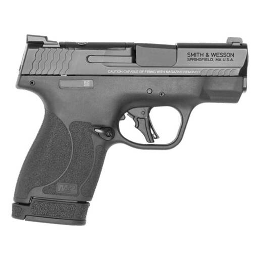 Smith & Wesson M&P Shield Plus Optics Ready Thumb Safety 9mm Luger 3.1in Black Pistol - 13+1 Rounds - Black image