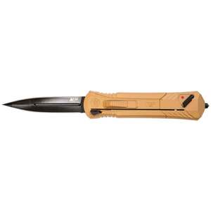 Smith & Wesson M&P Spear Tip OTF 3.74 Inch Automatic Knife - Flat Dark Earth