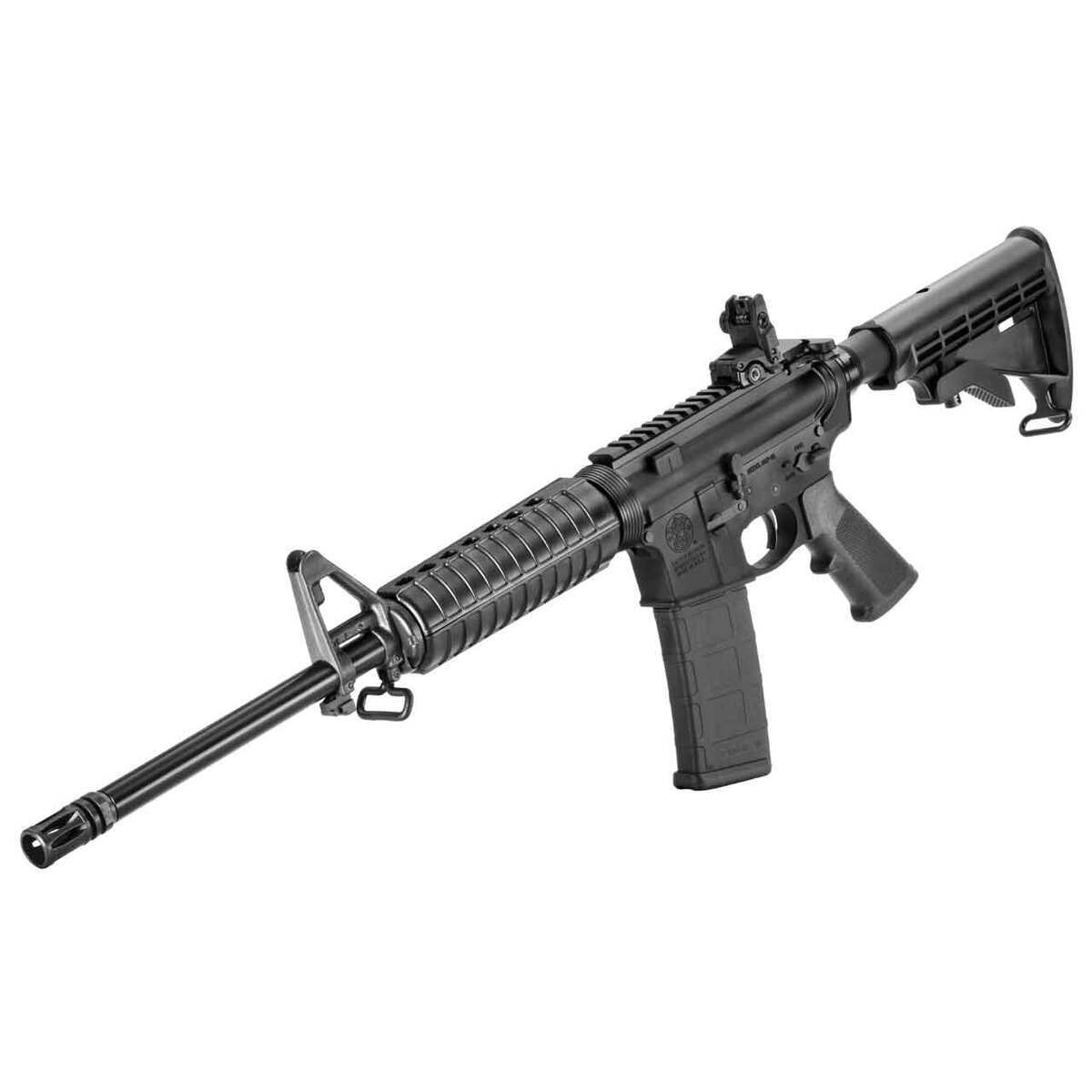 Smith & Wesson M&P Sport II Optic Ready 5.56mm NATO 16in Black Semi Automatic Modern Sporting Rifle - 30+1Rounds - Black Smith & Wesson M&P Sport II Optic Ready 5.56mm NATO 16in Black Semi Automatic Modern Sporting Rifle - 30+1Rounds - Black