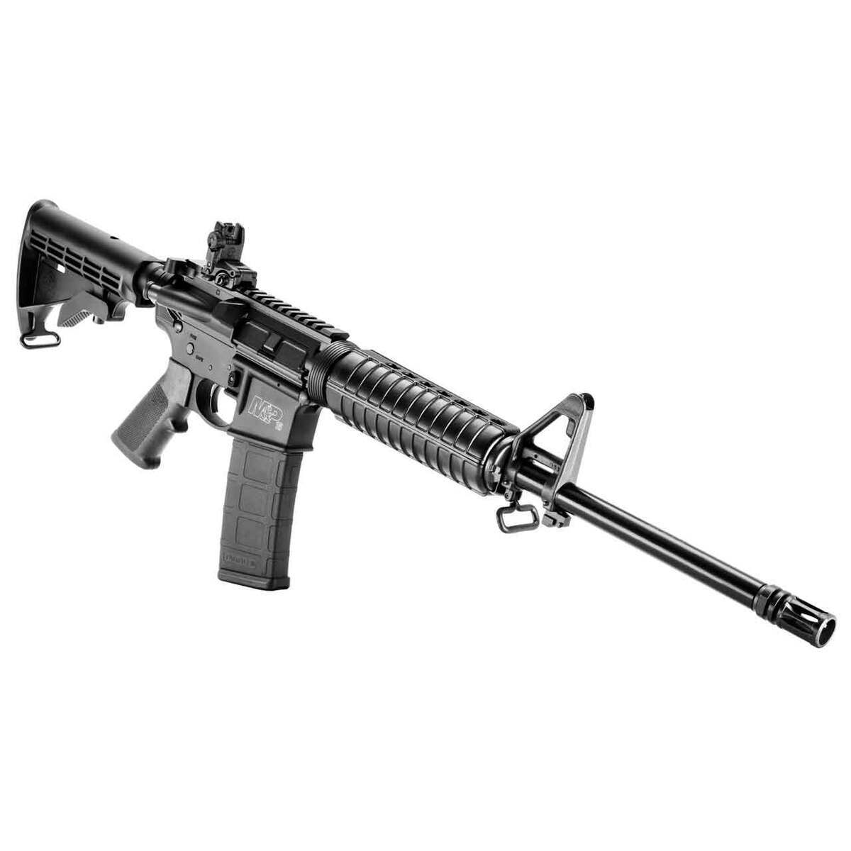 Smith & Wesson M&P Sport II Optic Ready 5.56mm NATO 16in Black Semi Automatic Modern Sporting Rifle - 30+1Rounds - Black Smith & Wesson M&P Sport II Optic Ready 5.56mm NATO 16in Black Semi Automatic Modern Sporting Rifle - 30+1Rounds - Black
