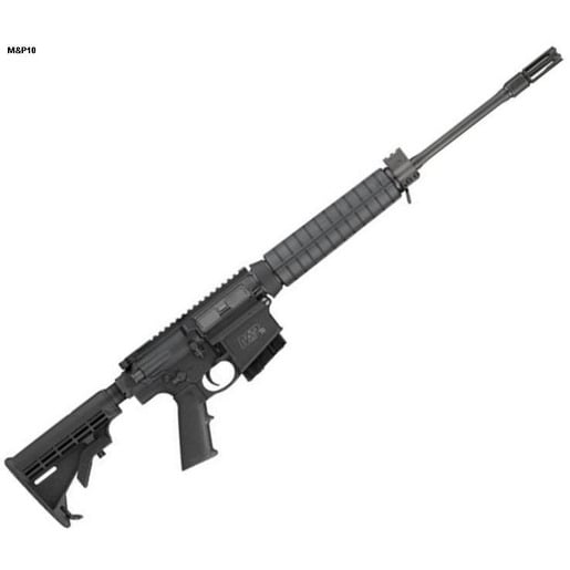 Smith & Wesson M&P10 7.62mm NATO 18in Black Armornite Semi Automatic Modern Sporting Rifle - 10+1 Rounds - Black image