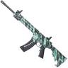 Smith & Wesson M&P15-22 Sport 22 Long Rifle 16.5in Robin Egg Blue Platinum Semi Automatic Rifle - 25+1 Rounds - Camo
