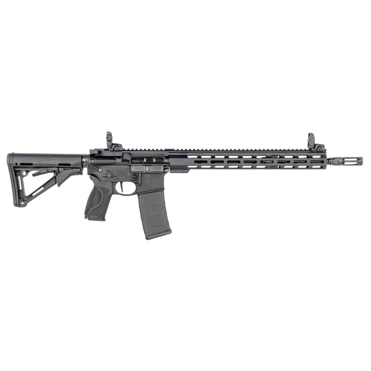 Smith & Wesson M&P15T II 223 Remington/5.56mm NATO 16in Black Anodized Semi Automatic Modern Sporting Rifle - 30+1 Rounds - Black Smith & Wesson M&P15T II 223 Remington/5.56mm NATO 16in Black Anodized Semi Automatic Modern Sporting Rifle - 30+1 Rounds - Black