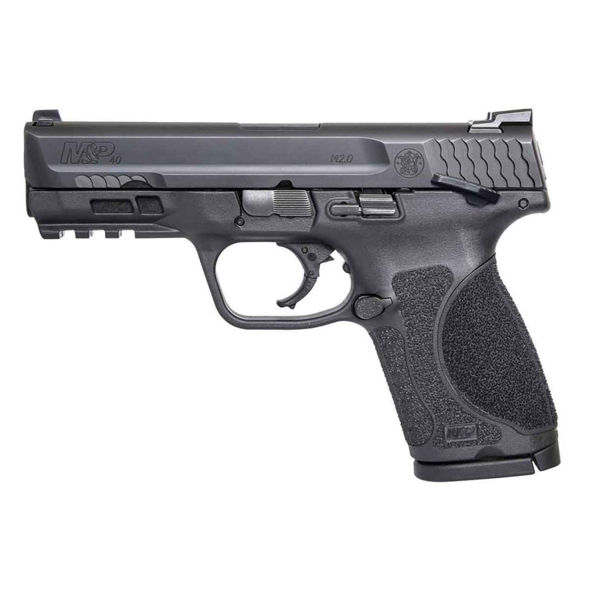 Smith & Wesson M&P40 2.0 w/Manual Safety 40 S&W 4.25in Black Pistol - 15+1 Rounds - Black Smith & Wesson M&P40 2.0 w/Manual Safety 40 S&W 4.25in Black Pistol - 15+1 Rounds - Black