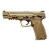 Smith & Wesson M&P40 2.0 w/Manual Safety 40 S&W 5in Flat Dark Earth Pistol - 15+1 Rounds - Tan