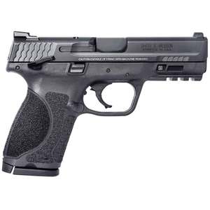 Smith & Wesson M&P40 M2.0 Compact 40 S&W 4in Black Armornite Pistol - 13+1 Rounds - Manual Safety