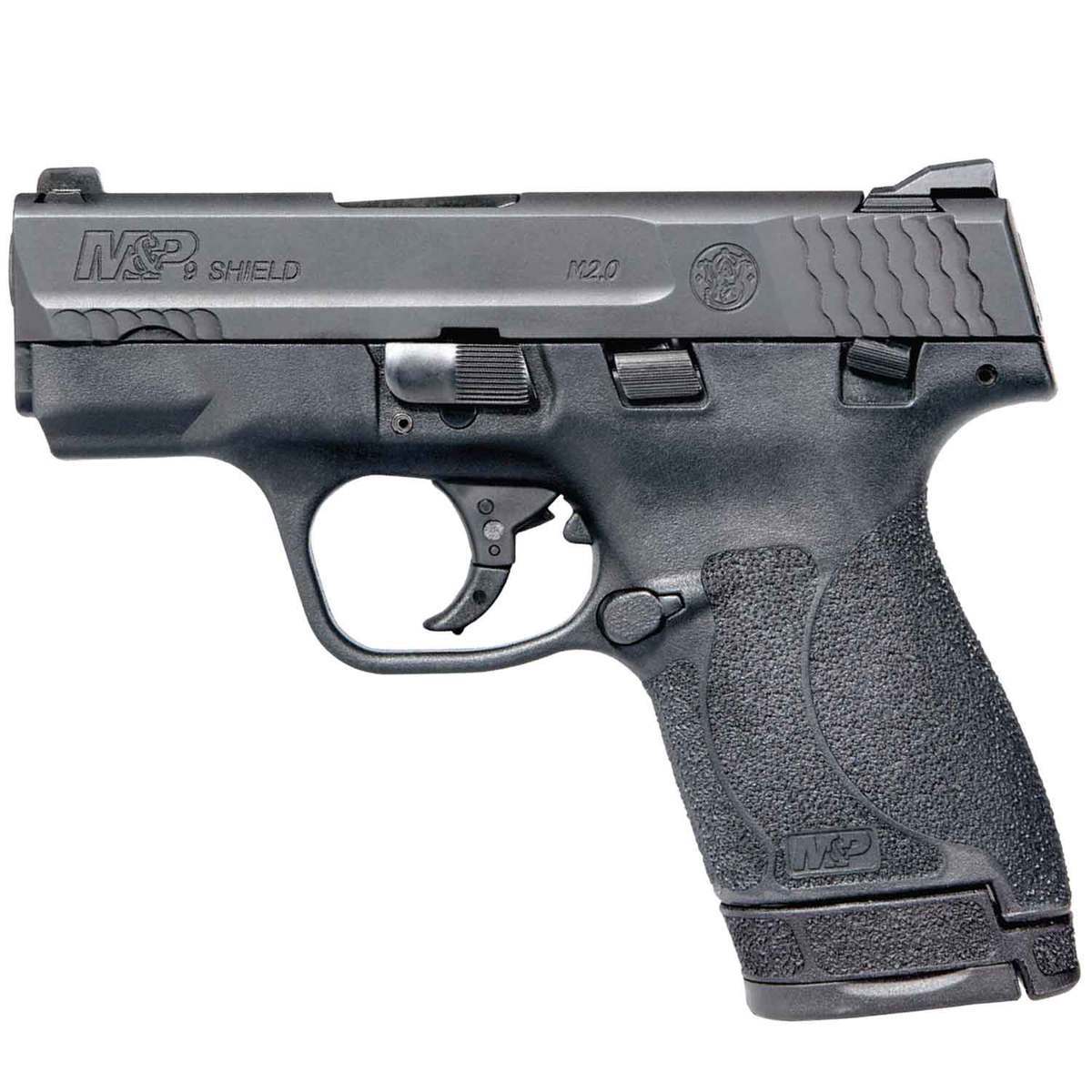 Smith & Wesson M&P40 Shield M2.0 w/ Manual Thumb Safety 40 S&W 3.1in Black Pistol - 7+1 Rounds Smith & Wesson M&P40 Shield M2.0 w/ Manual Thumb Safety 40 S&W 3.1in Black Pistol - 7+1 Rounds