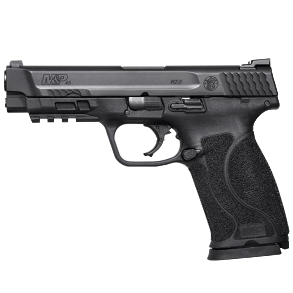 Smith & Wesson M&P45 M2.0 45 Auto (ACP) 4.6in Black Pistol - 10+1 Rounds Smith & Wesson M&P45 M2.0 45 Auto (ACP) 4.6in Black Pistol - 10+1 Rounds