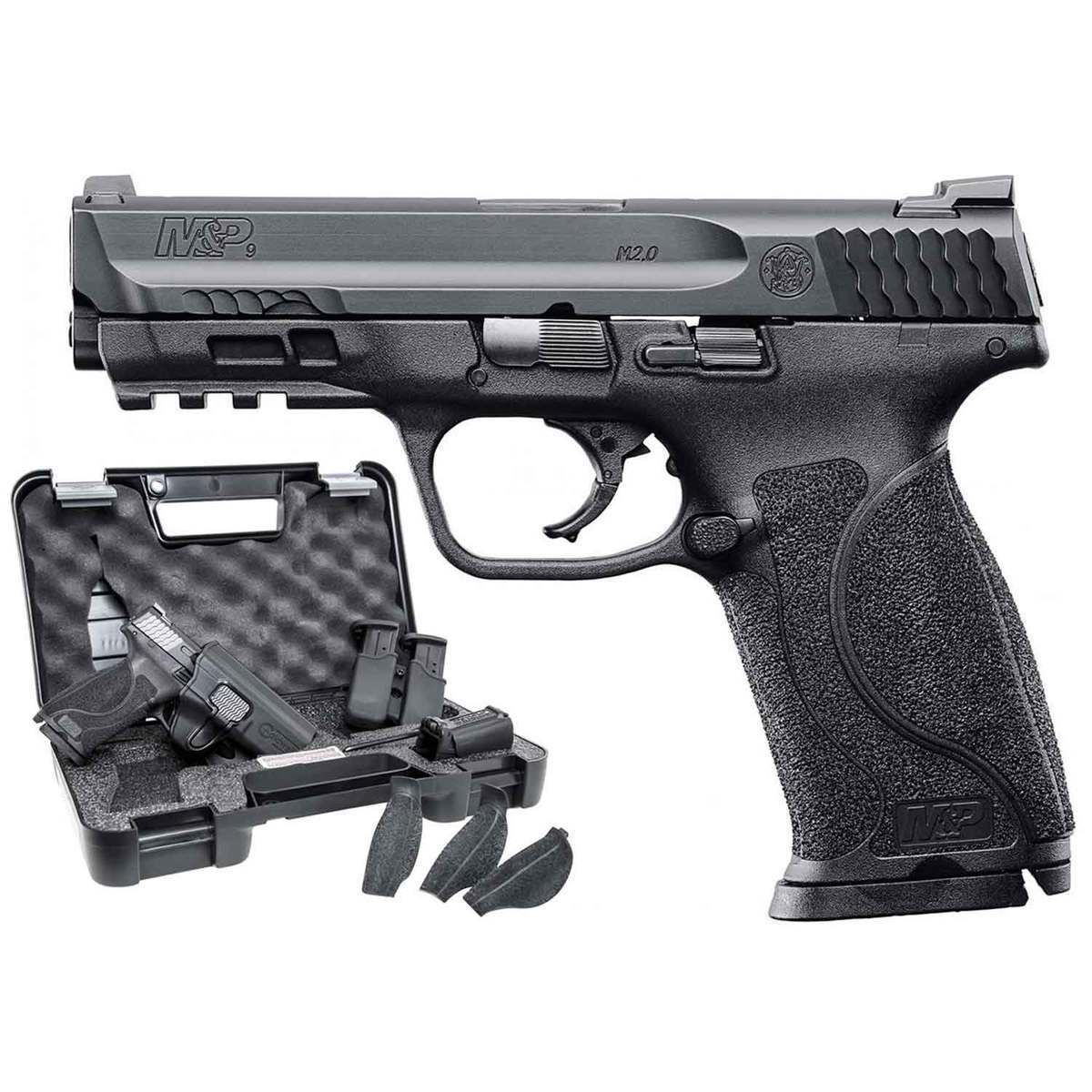 Smith & Wesson M&P9 2.0 9mm Luger 4.25in Black Pistol - 17+1 Rounds - Black Smith & Wesson M&P9 2.0 9mm Luger 4.25in Black Pistol - 17+1 Rounds - Black