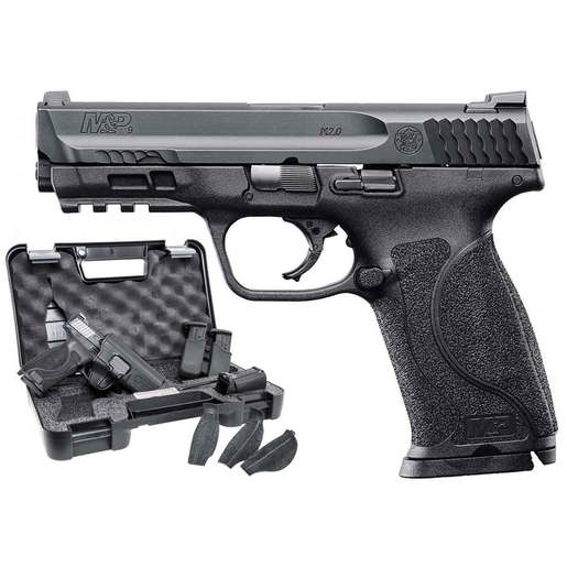 Smith & Wesson M&P9 2.0 9mm Luger 4.25in Black Pistol - 17+1 Rounds - Black image