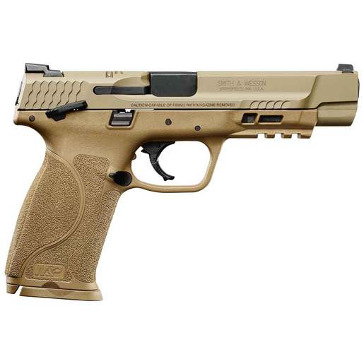 Smith & Wesson M&P9 2.0 9mm Luger 5in FDE Pistol - 17+1 Rounds - Tan image