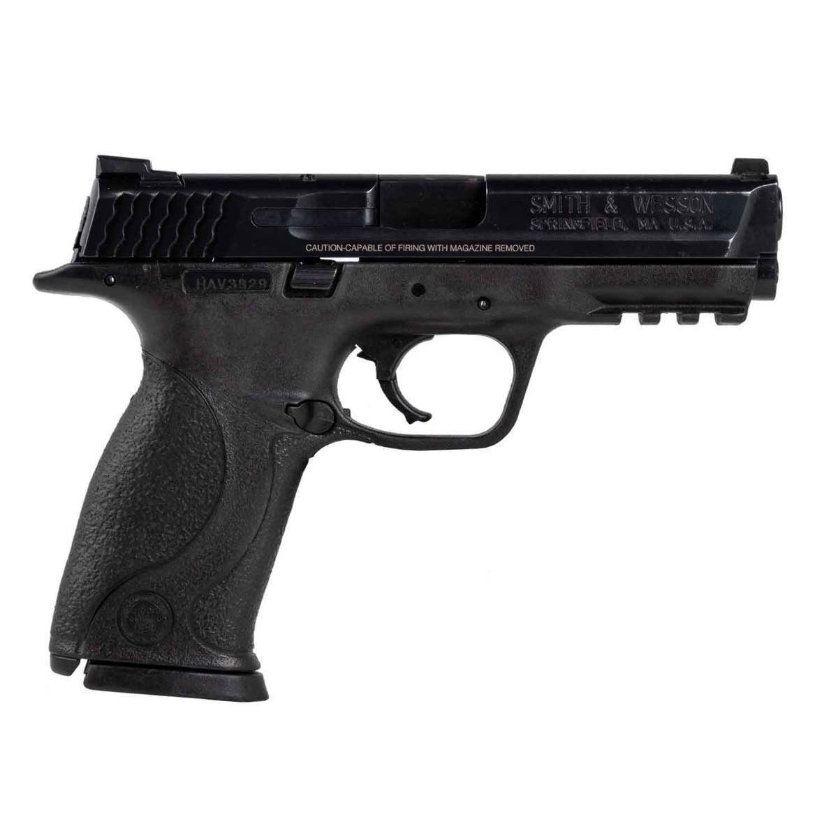 Smith & Wesson M&P9 LE 9mm Luger 4.25in Black Pistol - 17 Rounds - Used Smith & Wesson M&P9 LE 9mm Luger 4.25in Black Pistol - 17 Rounds - Used