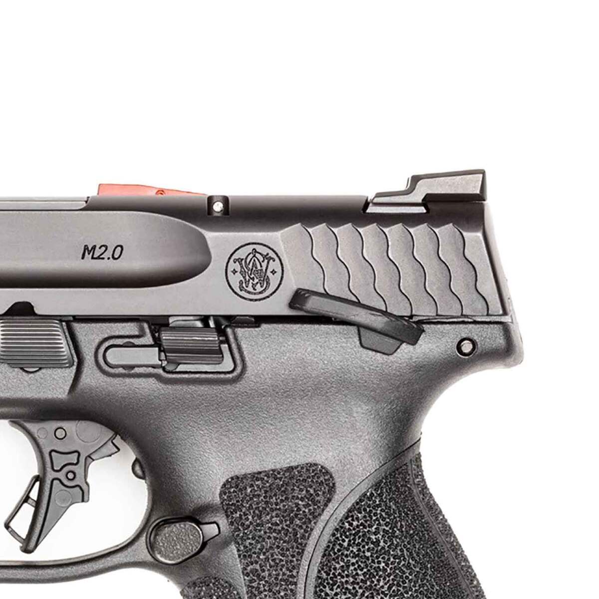 Smith & Wesson M&P9 M2.0 Compact 9mm Luger 4in Black Armornite Pistol - 10+1 Rounds - Black Smith & Wesson M&P9 M2.0 Compact 9mm Luger 4in Black Armornite Pistol - 10+1 Rounds - Black