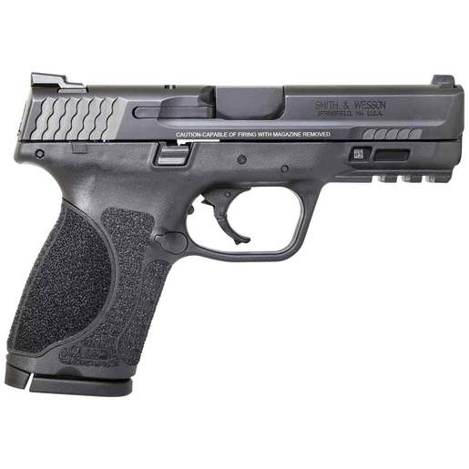 Smith & Wesson M&P9 M2.0 Compact withSteel 3-Dot Sights 9mm Luger 4in Black Armornite Pistol - 15+1 Rounds - Compact image