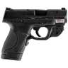 Smith & Wesson M&P9 Shield w/ Crimson Trace Green Laserguard Laser9mm Luger 3in Black Double Action Pistol - 8+1 Rounds - Black