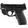 Smith & Wesson M&P9 Shield w/ Crimson Trace Green Laserguard Laser9mm Luger 3in Black Double Action Pistol - 8+1 Rounds - Black