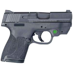 Smith & Wesson M&P9 Shield M2.0 Integrated Crimson Trace Green Laser 9mm Luger 3.1in Black Pistol - 8+1 Rounds