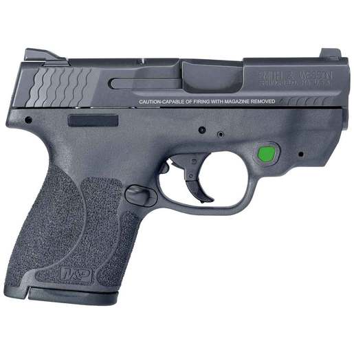 Smith & Wesson M&P9 Shield M2.0 Integrated Crimson Trace Green Laser 9mm Luger 3.1in Black Pistol - 8+1 Rounds image