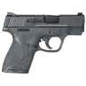 Smith & Wesson M&P9 Shield M2.0 9mm Luger 3.1in Black Armornite Pistol - 8+1 Rounds - Black