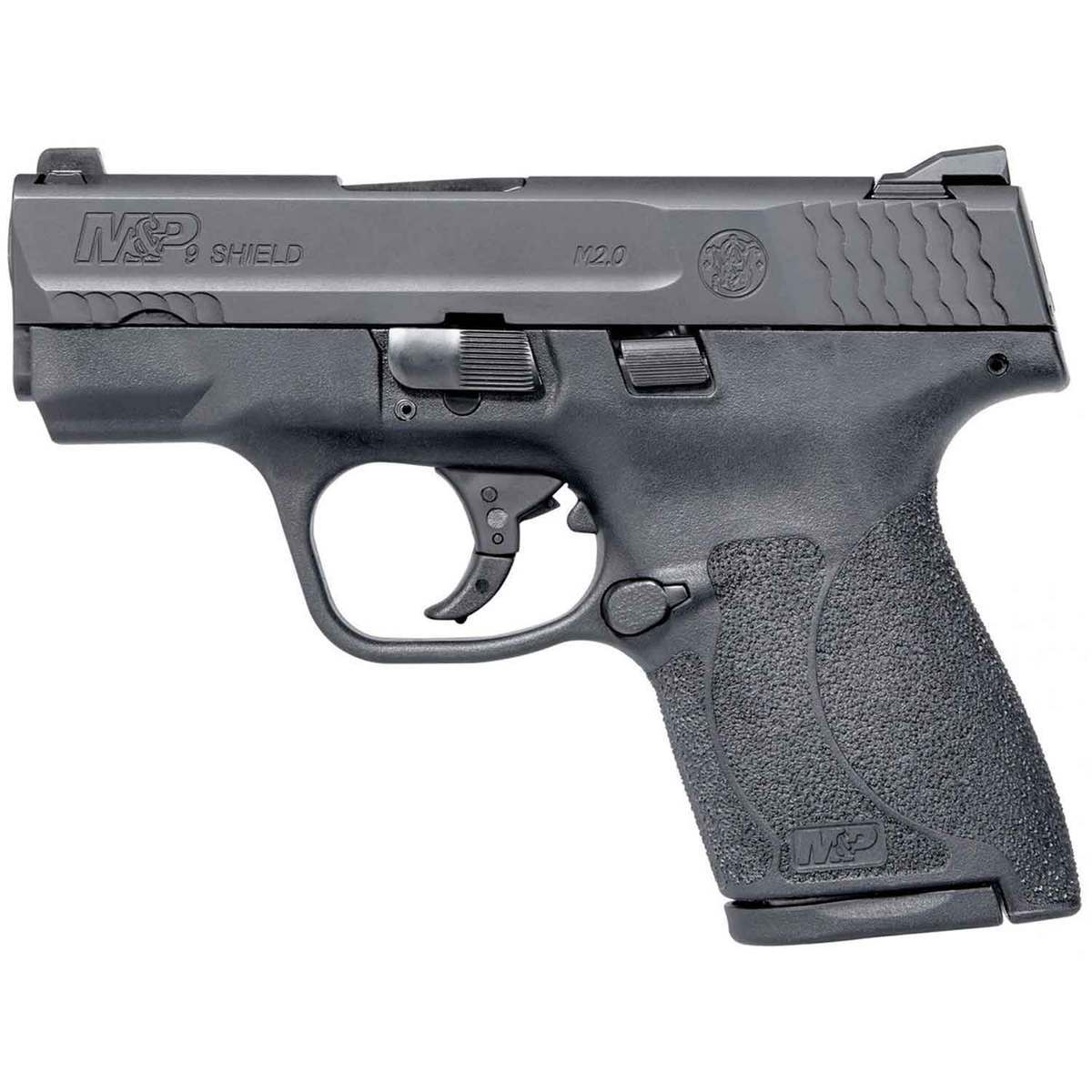 Smith & Wesson M&P9 Shield M2.0 9mm Luger 3.1in Black Armornite Pistol - 8+1 Rounds - Black Smith & Wesson M&P9 Shield M2.0 9mm Luger 3.1in Black Armornite Pistol - 8+1 Rounds - Black
