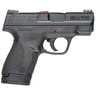 Smith & Wesson M&P9 Shield 9mm Luger 3.1in Black Armornite Pistol - 8+1 Rounds - Black