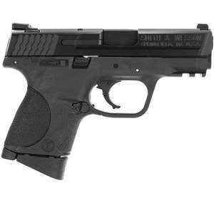 Smith & Wesson M&P9c Compact Size Magazine Safety 9mm Luger 3.5in Black Pistol - 10+1 Rounds