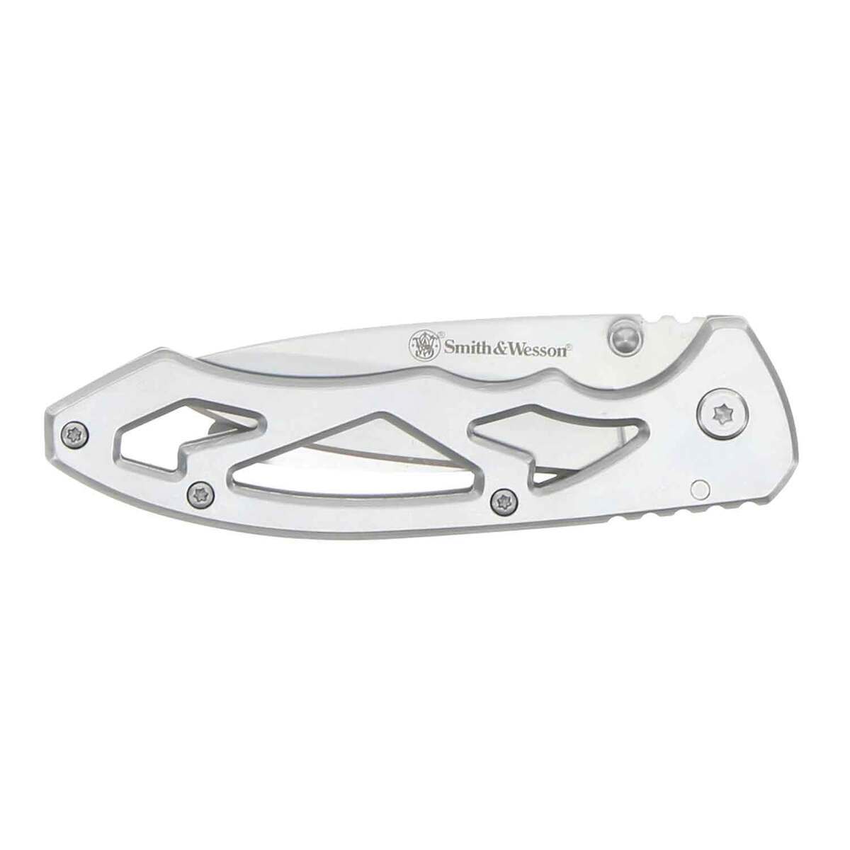 Smith & Wesson Multi-Tool and Folding Knife Combo - Silver Smith & Wesson Multi-Tool and Folding Knife Combo - Silver