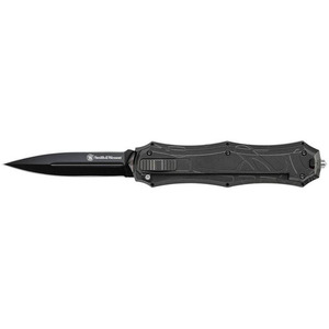 Smith & Wesson OTF Assisted Black Spear Point Blade