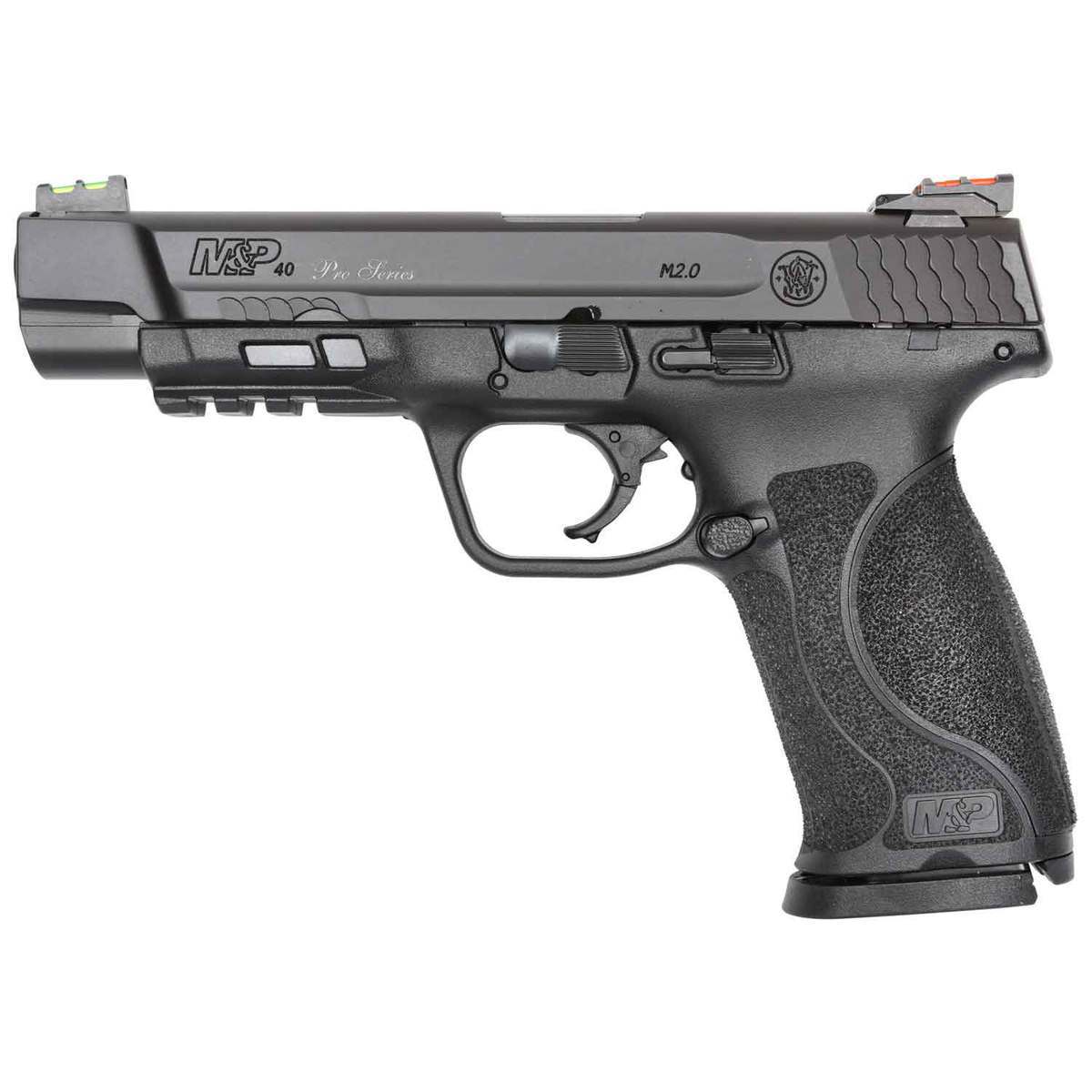 Smith & Wesson Performance Center 2.0 M&P 40 S&W 5in Black Armornite Pistol - 15+1 Rounds - Black Smith & Wesson Performance Center 2.0 M&P 40 S&W 5in Black Armornite Pistol - 15+1 Rounds - Black