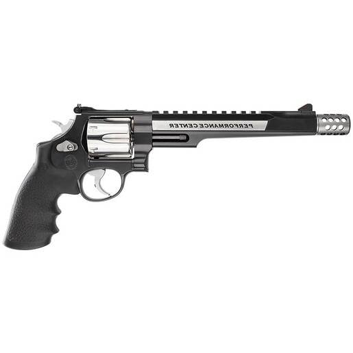 Smith & Wesson Performance Center 629 Hunter 44 Rem Magnum 7.5in Stainless Steel/Black Stainless Steel Revolver - 6 Rounds - Fullsize image