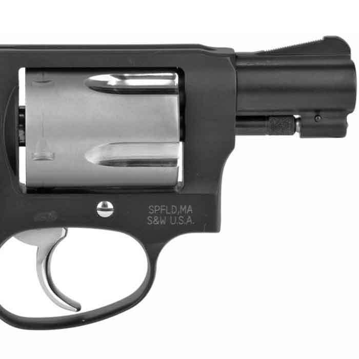 Smith & Wesson Performance Center Model 442 Crimson Trace LG-105 Lasergrips 38 S&W 1.875in Stainless Revolver - 5 Rounds Smith & Wesson Performance Center Model 442 Crimson Trace LG-105 Lasergrips 38 S&W 1.875in Stainless Revolver - 5 Rounds