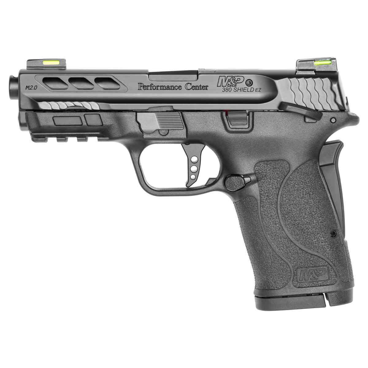 Smith & Wesson Performance Center M&P 380 Shield EZ 380 Auto (ACP) 3.8in Black Pistol - 8+1 Rounds Smith & Wesson Performance Center M&P 380 Shield EZ 380 Auto (ACP) 3.8in Black Pistol - 8+1 Rounds