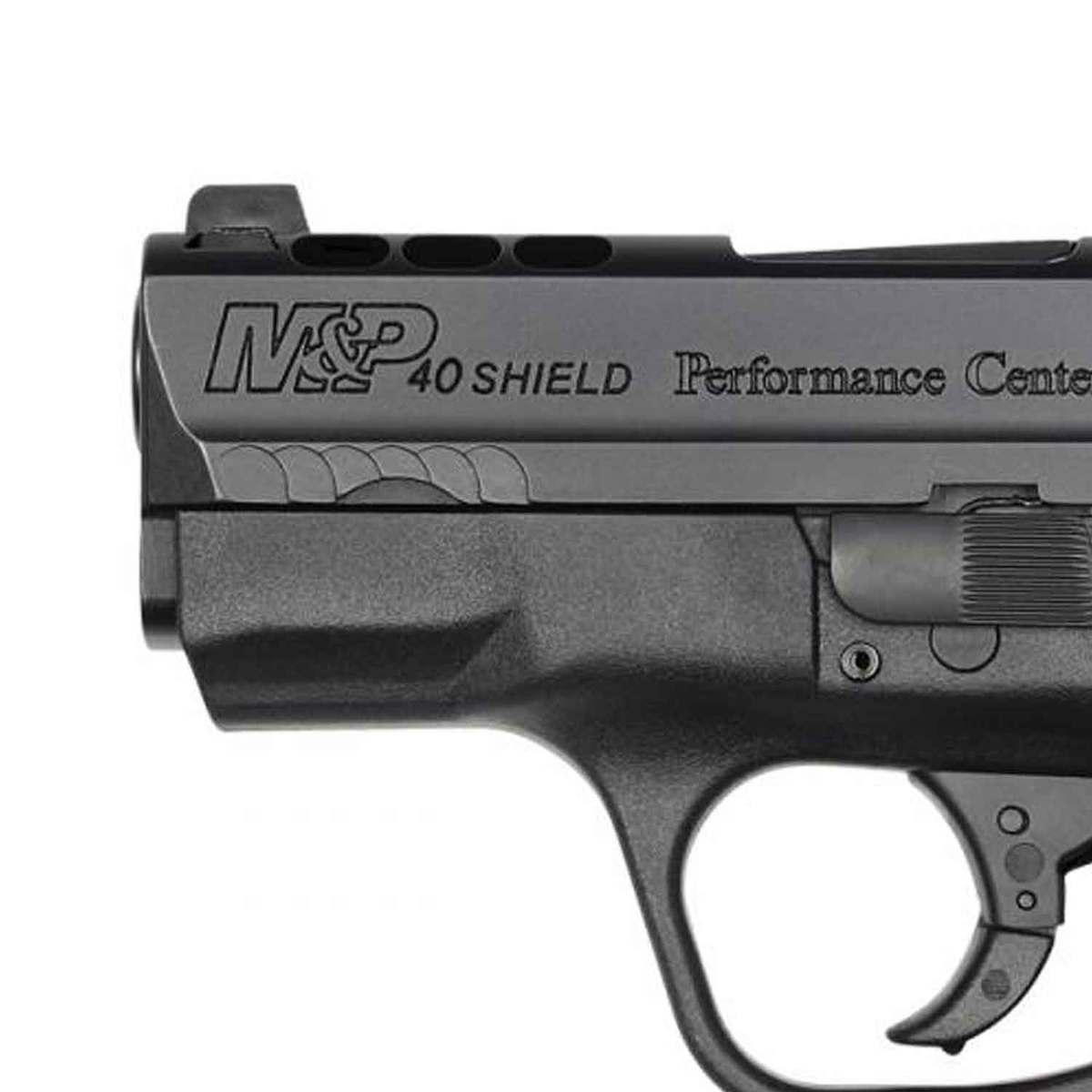 Smith & Wesson Performance Center Ported M&P 40 Shield M2.0 Tritium Night Sights 40 S&W 3.1in Stainless Black Pistol - 7+1 Rounds Smith & Wesson Performance Center Ported M&P 40 Shield M2.0 Tritium Night Sights 40 S&W 3.1in Stainless Black Pistol - 7+1 Rounds