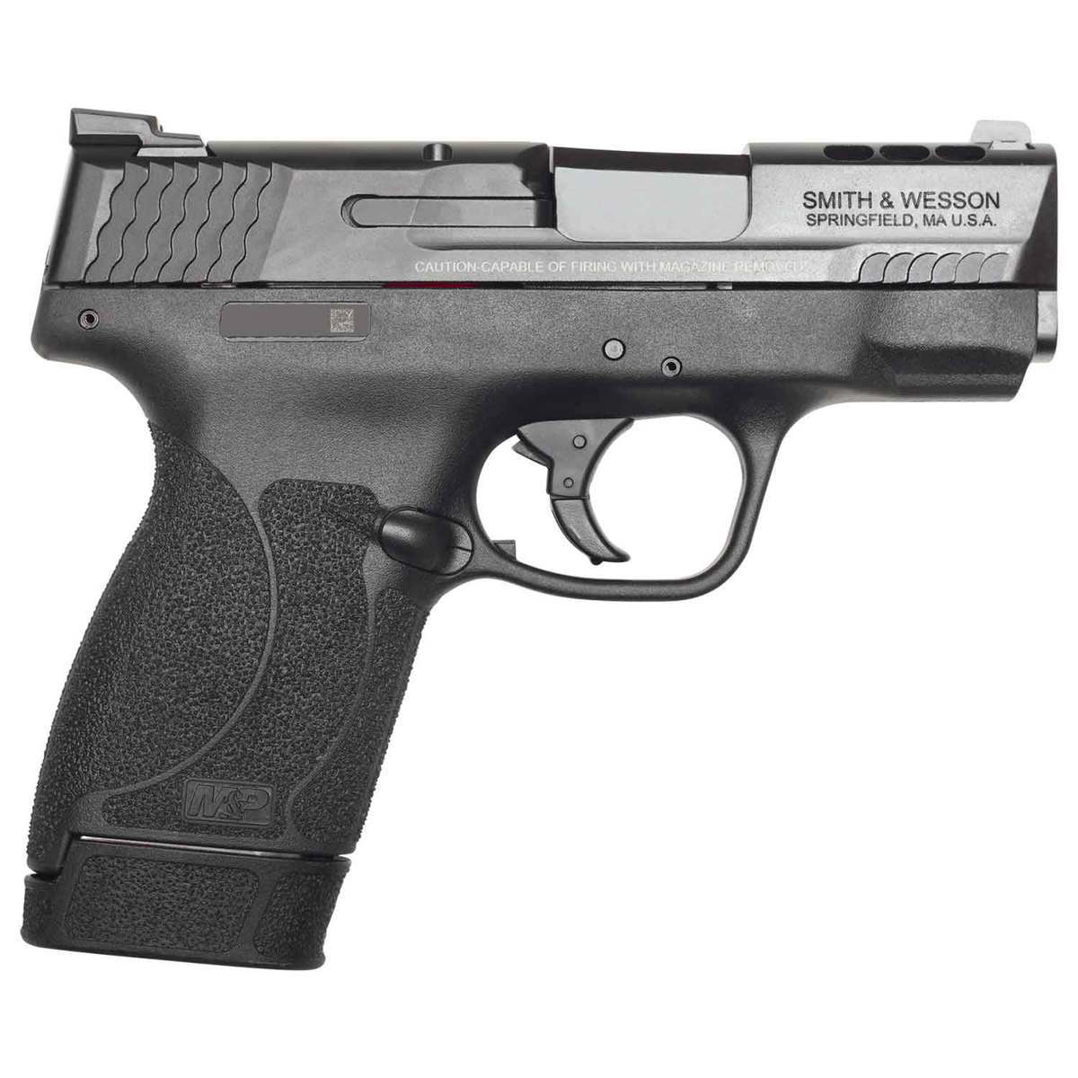 Smith & Wesson Performance Center Ported M&P 45 Shield M2.0 Tritium Night Sights 45 Auto (ACP) 3.3in Black Stainless Pistol - 7+1 Rounds Smith & Wesson Performance Center Ported M&P 45 Shield M2.0 Tritium Night Sights 45 Auto (ACP) 3.3in Black Stainless Pistol - 7+1 Rounds