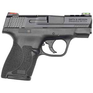 Smith & Wesson Performance Center Ported M&P 9 Shield M2.0 Hi Viz Sights 9mm Luger 3.1in Matte Black Pistol - 8+1 Rounds