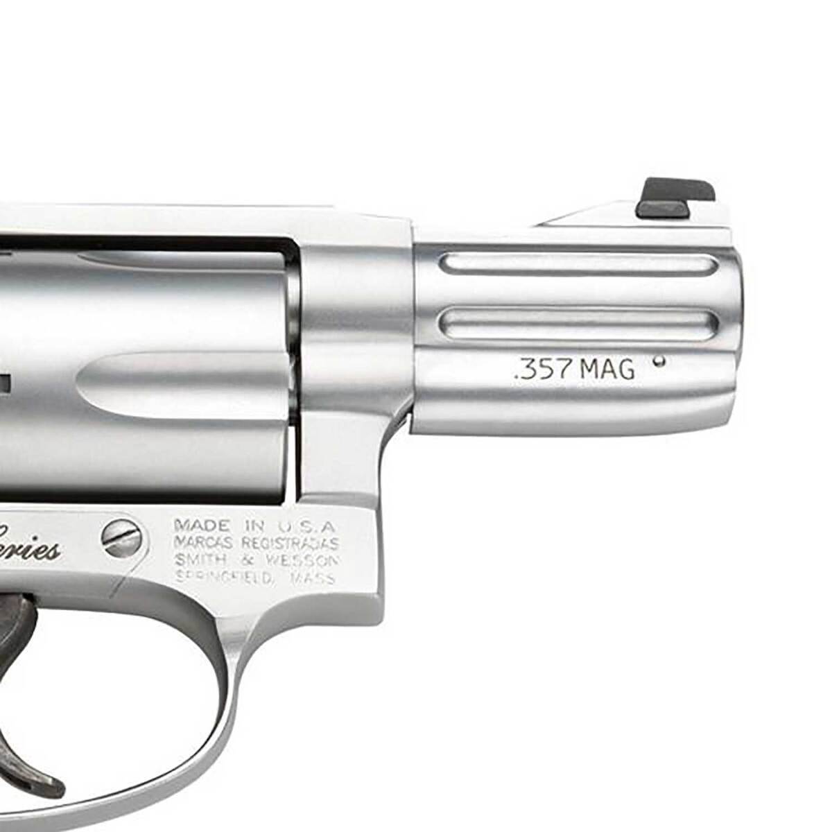 Smith & Wesson Performance Center Pro Series Model 60 357 Magnum 2.1in Stainless/Black Revolver - 5 Rounds Smith & Wesson Performance Center Pro Series Model 60 357 Magnum 2.1in Stainless/Black Revolver - 5 Rounds