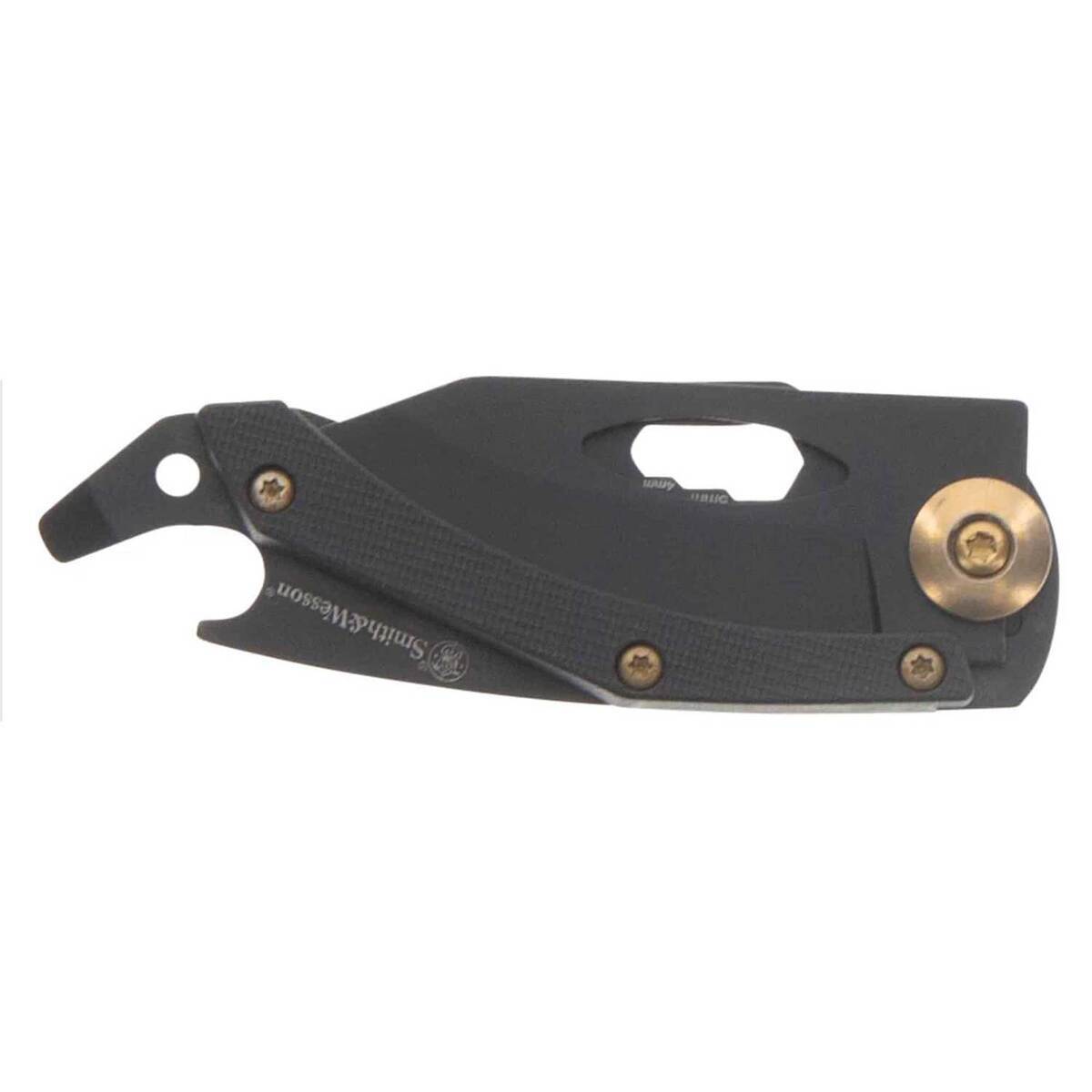 Smith & Wesson Pocket Multi-Tool 2 inch Folding Knife - Black Smith & Wesson Pocket Multi-Tool 2 inch Folding Knife - Black