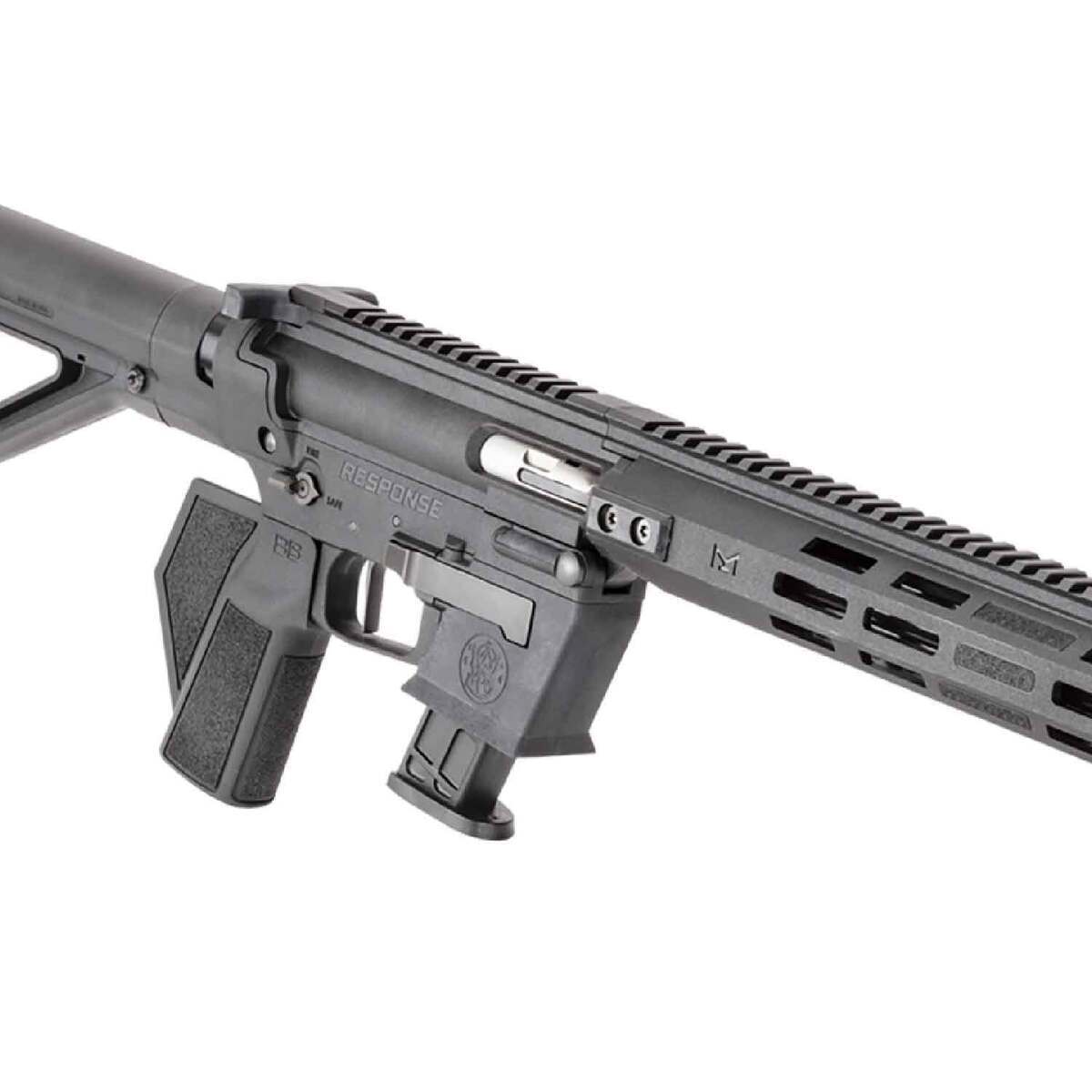 Smith & Wesson Response Fixed Stock Paddle Grip 9mm Luger 16.5in Black Semi Automatic Modern Sporting Rifle - 10+1 Rounds - Black Smith & Wesson Response Fixed Stock Paddle Grip 9mm Luger 16.5in Black Semi Automatic Modern Sporting Rifle - 10+1 Rounds - Black