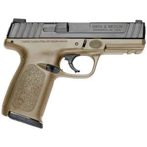 Smith & Wesson SD40 40 S&W 4in FDE Pistol - 14+1 Rounds