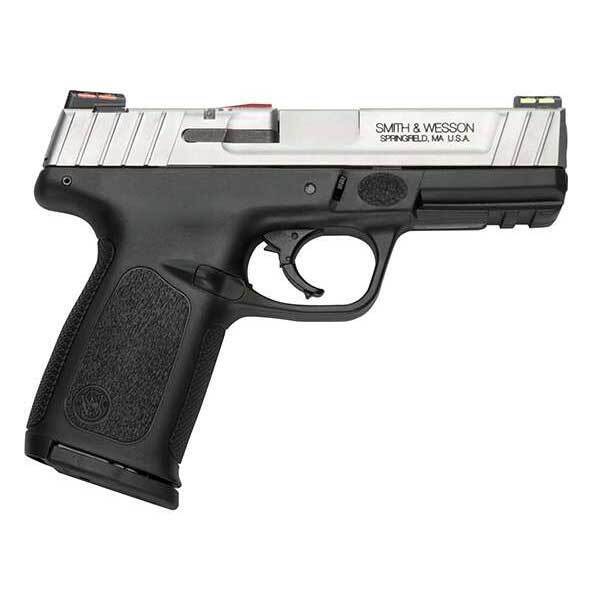 Smith & Wesson SD40 VE 40 S&W 4in Stainless Pistol - 10+1 Rounds - California Compliant - Black Smith & Wesson SD40 VE 40 S&W 4in Stainless Pistol - 10+1 Rounds - California Compliant - Black