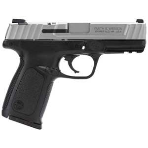 Smith & Wesson SD40 VE 40 S&W 4in Stainless/Black Pistol - 10+1 Rounds - California Compliant