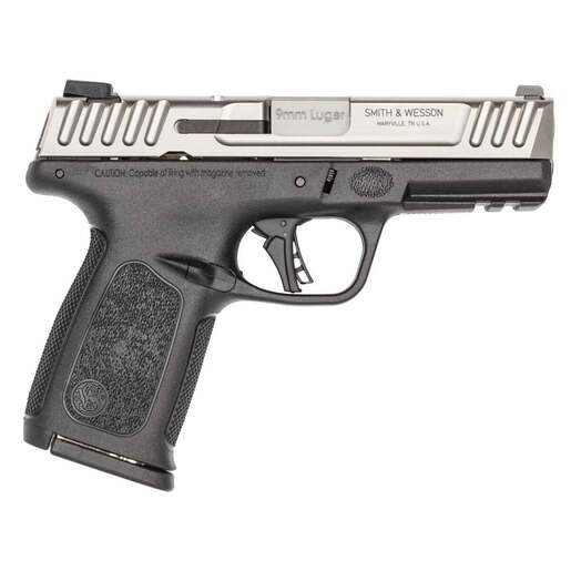 SMITH & Wesson Sd9 2.0 9mm Luger 4in Stainless Steel Pistol - 16+1 Rounds - Black Compact