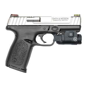 Smith & Wesson SD9 VE Bundle 9mm Luger 4in Matte Silver Pistol - 16+1 Rounds