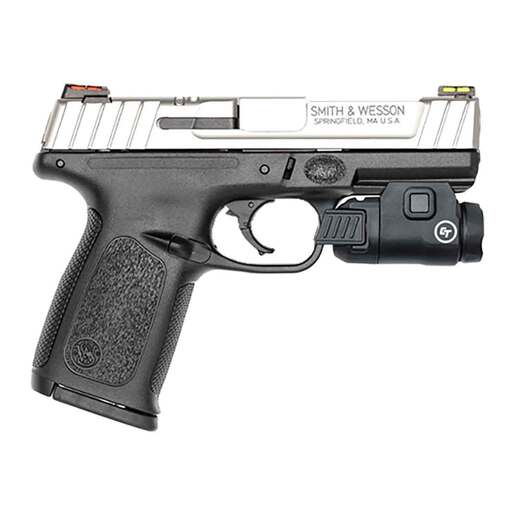 Smith & Wesson SD9 VE Bundle 9mm Luger 4in Matte Silver Pistol - 16+1 Rounds - Black Compact image