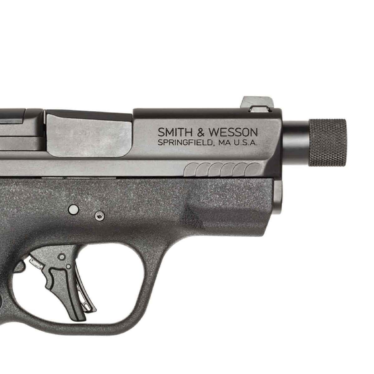 Smith & Wesson Shield Plus Series 9mm Luger 3.7in Black Pistol - 15+1 Rounds - Black Smith & Wesson Shield Plus Series 9mm Luger 3.7in Black Pistol - 15+1 Rounds - Black