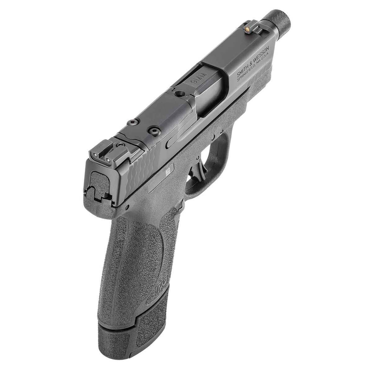 Smith & Wesson Shield Plus Series 9mm Luger 3.7in Black Pistol - 15+1 Rounds - Black Smith & Wesson Shield Plus Series 9mm Luger 3.7in Black Pistol - 15+1 Rounds - Black