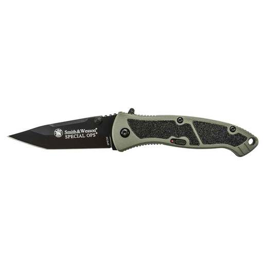 Smith & Wesson Special Ops MAGIC 3.1 inch Folding Knife – Green